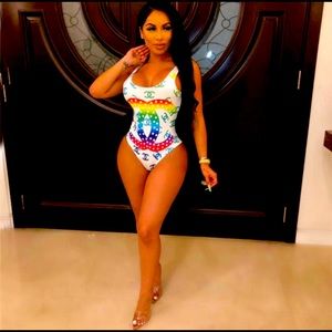 Chanel one piece swimsuit NWT
